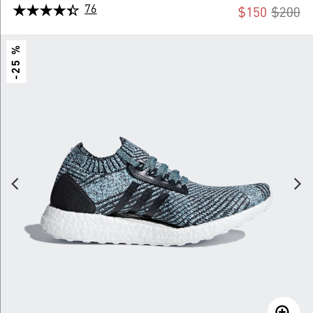 Adidas Ultraboost X Parley Sz 8
